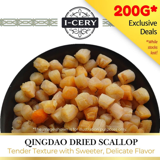I-Cery - China Qingdao Dried Scallop