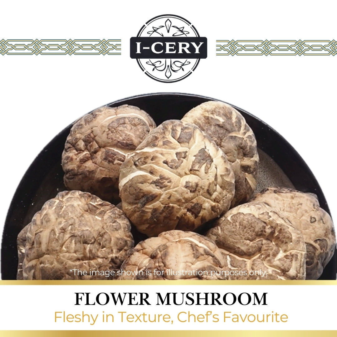 I-Cery - Fleshy Texture Flower Mushroom