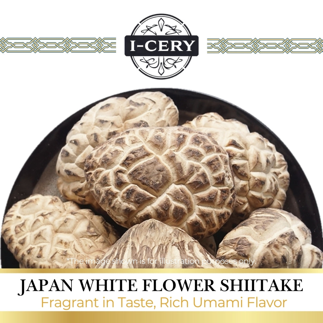 I-Cery - Japan Shiitake White Flower Mushroom